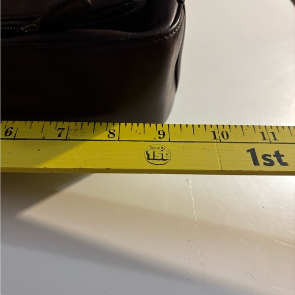 Brown Leather Fossil Shoulder Purse - Picture 9 of 9